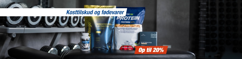 Kosttilskud - Op til 20%