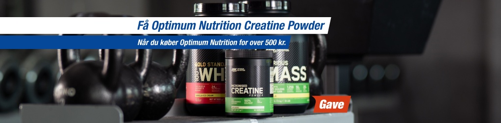 K�b Optimum Nutrition for 500 kr, f� Creatine Powder, 300 g med i k�bet