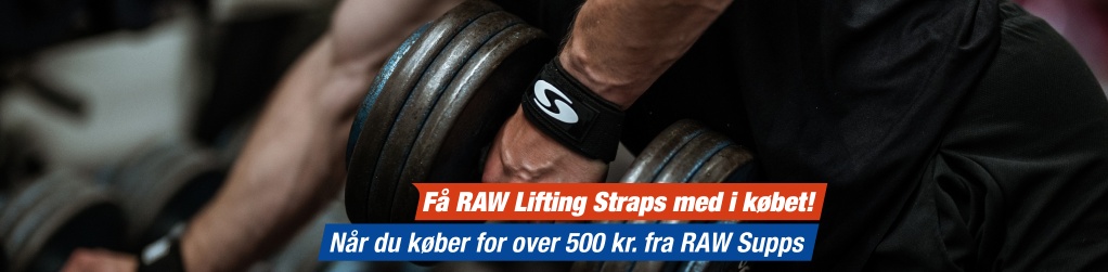 K�b RAW Supps for 500 kr, f� RAW Lifting Straps med i k�bet