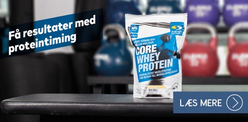F resultater med proteintiming