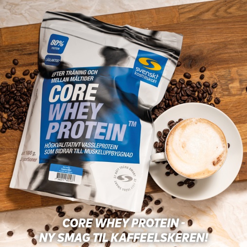 Core Whey Protein Cappuccino + Proteinkaffe