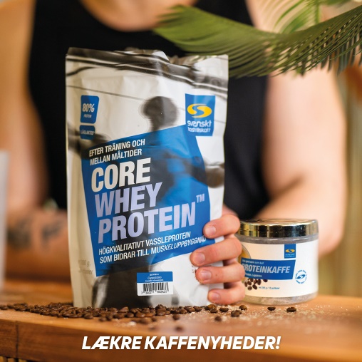 Core Whey Protein Cappuccino + Core Proteinkaffe