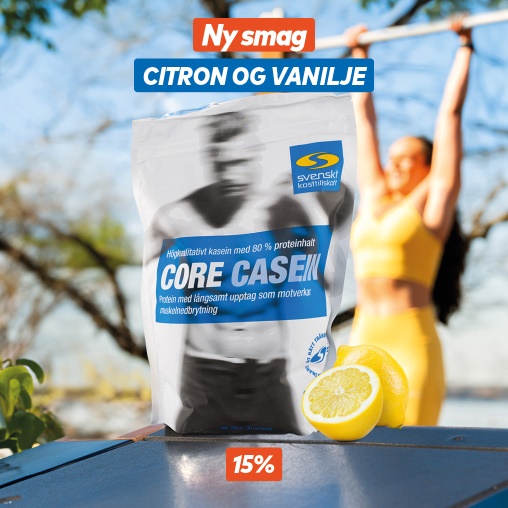 Core Casein - ny smag! Citron/vanilje - 15 %