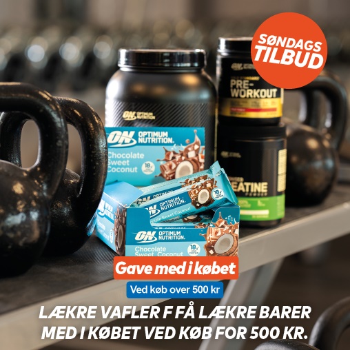 SD: Kb for 500 kr Optimum Nutrition, f gave!