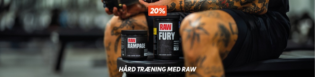 Nsten alt fra vores RAW-serie - 20 %