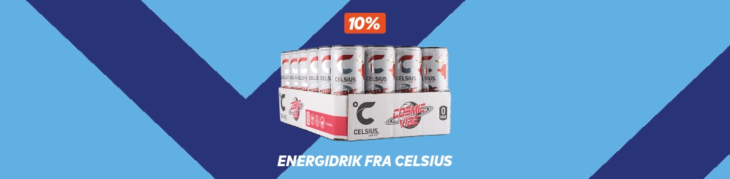 Uge 36: Celsius 24-pak 10 %