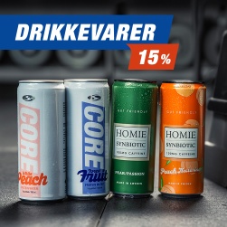 Drikkevarer - 15%