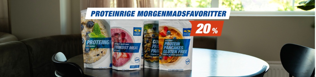 Proteinrige morgenmadsfavoritter - 20%
