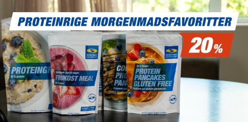 Proteinrige morgenmadsfavoritter - 20%
