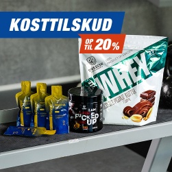 Kosttilskud - Op til 20%