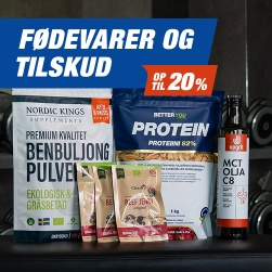 Kosttilskud & f�devarer - Op til 20%
