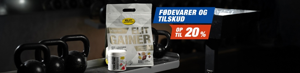 Kosttilskud - Op til 20%