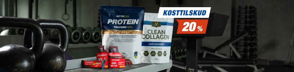 Kosttilskud - 20%