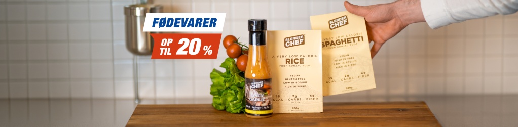 F�devarer - Op til 20%