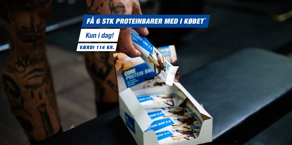 Kun i dag! K�b for 500 kr. fra varem�rket Core Nutrition, f� gave!