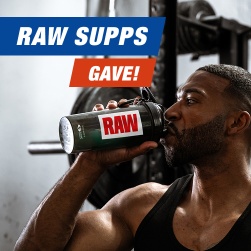 K�b RAW Supps for 500 kr., f� gave!