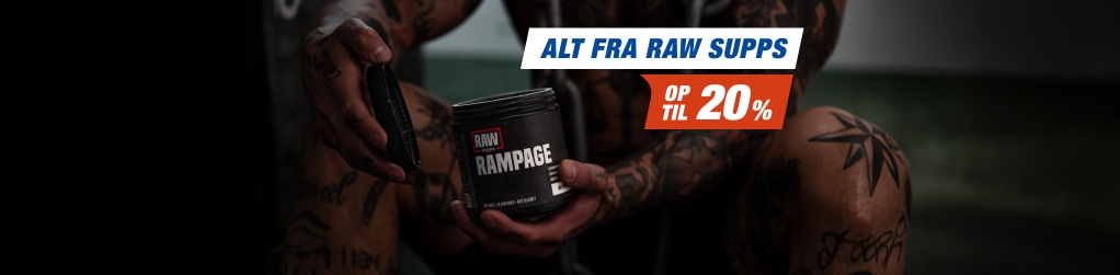RAW Supps - Op til 20%