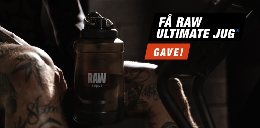 K�b for 500 kr. fra varem�rket RAW Supps, f� gave!