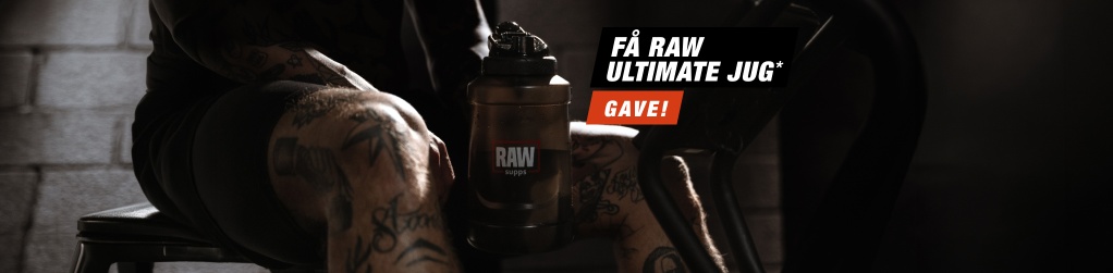 K�b for 500 kr. fra varem�rket RAW Supps, f� gave!